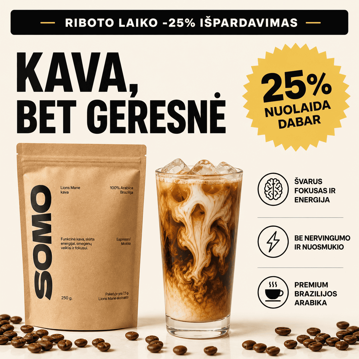 SOMO Funkcinė Kava